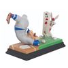 Image 1 : A Bugs Bunny "Dis Guy's a Pushover" Goebel Figure.