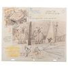 Image 2 : A Pair of "George of the Jungle" Storyboard Pages.