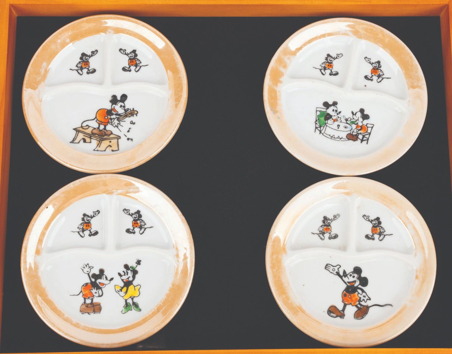 Mouse Plate A Collection of Mickey Mouse Plates.