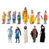 Image 1 : A Set of Handmade Snow White Ornaments.