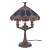 Image 1 : An Evil Queen Stained Glass Lamp.