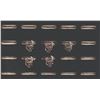 Image 3 : A Walt Disney Ingersoll Ring Display with Five Rings.