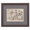 Image 2 : An Early "Pinocchio & Classmates" Concept Drawing.