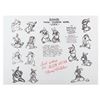 Image 2 : A Pair of Signed "Bambi" Model Sheets.