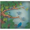 Image 1 : A Blue Birds in Spring Multiplane Painting.