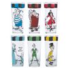 Image 1 : A Set of Six "Peter Pan" Character Glasses.