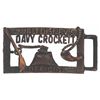 Image 6 : A Collection of Davy Crockett Memorabilia in Suitcase.