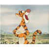 Image 1 : A "Winnie the Pooh and the Blustery Day" Tigger Cel.