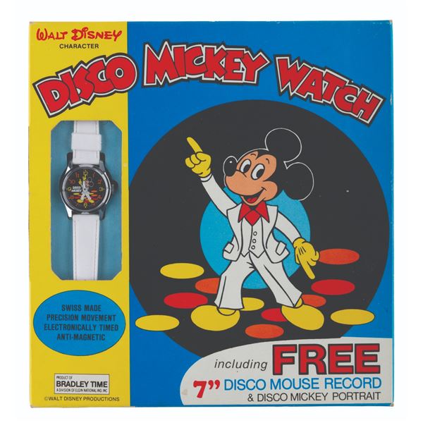 A Disco Mickey Watch Set.