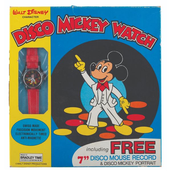 A Disco Mickey Watch Set.
