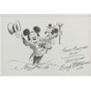 Image 1 : "Mickey's Christmas Carol" Drawing by Burny Mattinson.