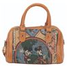 Image 2 : A Mickey & Minnie Tapestry Leather Purse & Check Book.