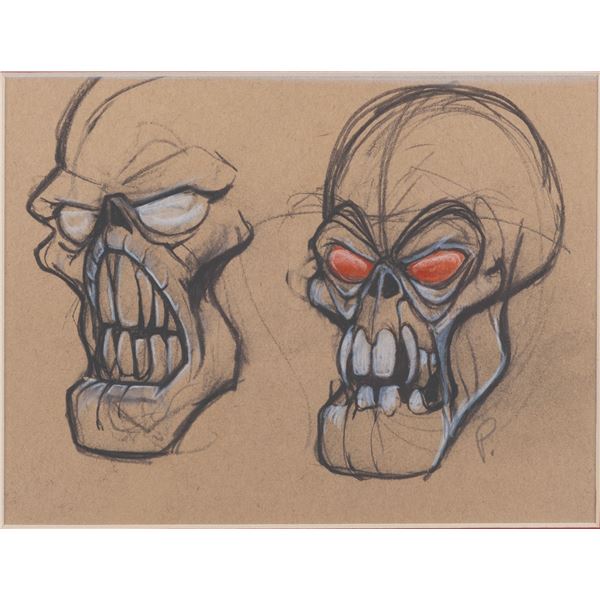 A Mike Ploog Horned King Drawing.
