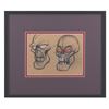 Image 2 : A Mike Ploog Horned King Drawing.