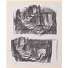 Image 2 : "The Black Cauldron" Castle Interior Layout Sketches.