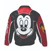 Image 5 : A Mickey Inc. Red, White, and Black Leather Jacket.