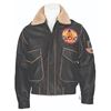 Image 1 : A Mickey and Goofy Aviation-Themed Bomber Jacket.