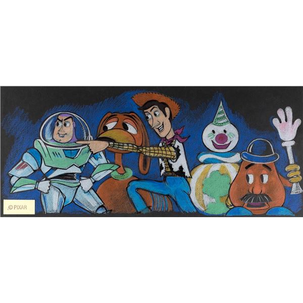 A "Toy Story" Original Concept Drawing.