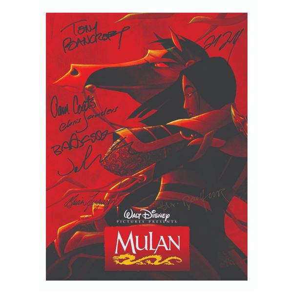 A "Mulan" Signed Program.