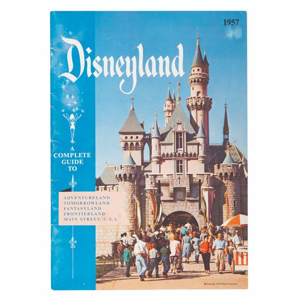 A 1957 Complete Guide to Disneyland book.