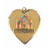 Image 1 : A Sleeping Beauty Castle Heart-Shaped Locket.