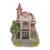 Image 1 : A Lilliput Lane Disneyland Fire Station Model.