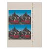 Image 1 : A Splash Mountain Opening Uncut Printer's Sheet.