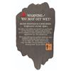 Image 1 : A Park-Used Splash Mountain Safety Sign.