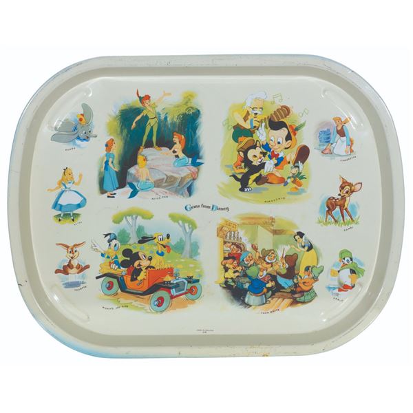 A Gems from Disney Tin Tray.