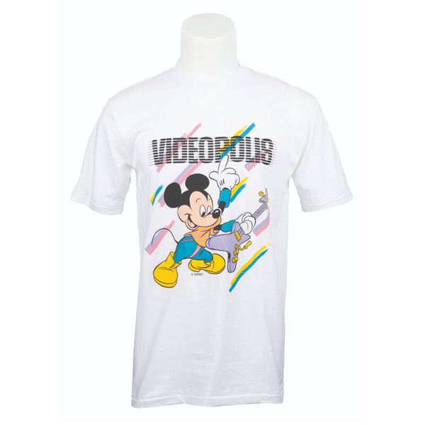 A Rare Mickey Mouse Videopolis T-Shirt.