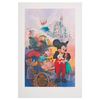 Image 1 : A Charles Boyer Signed Tokyo Disneyland 5 Years Print.