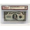 Image 1 : 1923 Dominion of Canada 1 Dollar Note SN D3489801 Series D Campbell-Sellar
