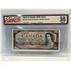 Image 1 : 1954 Bank of Canada 100 Dollar Modified Note SN B/J6199999 Beattie-Raminsky
