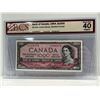 Image 1 : 1954 Bank of Canada 1000 Dollar Modified Note SN A/K1506374 Lawson-Bouey