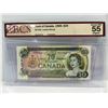 Image 1 : 1969 Bank of Canada 20 Dollar Note SN YE1742712 Lawson-Bouey
