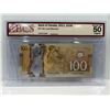 Image 1 : 2011 Bank of Canada 100 Dollar Note SN GKN0672686 Lane-Macklem