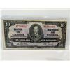 Image 1 : 1937 Bank of Canada 10 Dollar Note SN N/D7794017 Gordon-Towers