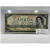 Image 1 : 1954 Bank of Canada 20 Dollar Devil's Face Note SN A/E0475673 Coyne-Towers