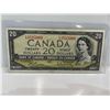 Image 1 : 1954 Bank of Canada 20 Dollar Modified Note SN F/W3515060Coyne-Towers