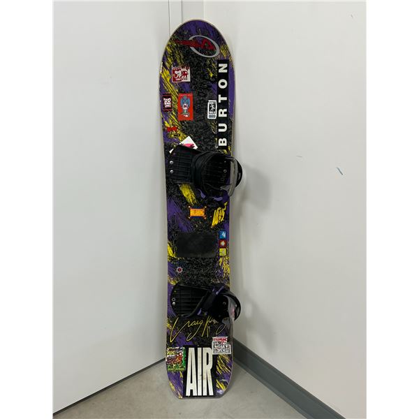 90s Burton Craig Kelly Air Snowboard 56