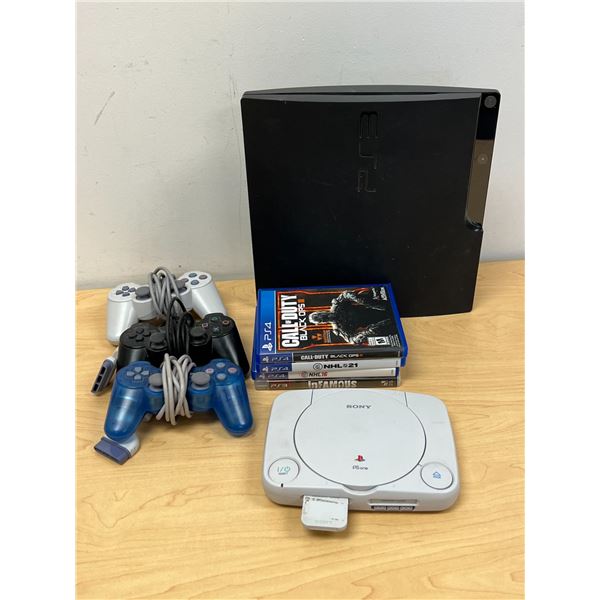 Sony PlayStation Mixed lot of Consoles / Games & accessories as pictured - not tested