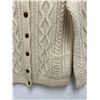 Image 2 : Hand Knit Aran Pure Wool Sweater - see all photos for size & details