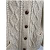 Image 5 : Hand Knit Aran Pure Wool Sweater - see all photos for size & details
