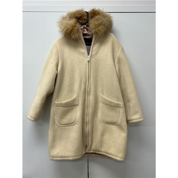 Vintage Pure Virgin Wool Jacket as pictured - Approx: 18" across shoulders; 24" armpit to bottom