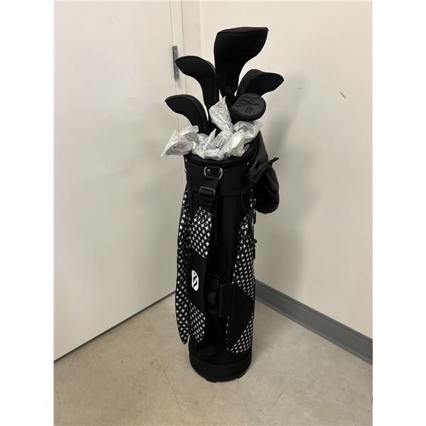 New Fairways 11 pc Nancy Lopez LH Black Diamond Golf Club Set as pictured
