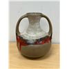 Image 2 : Mid Century Roger's Collection Double Handled Art Pottery Vase - Approx: 10"T 9"W