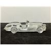 Image 3 : 1950s Chevy Corvette Art Glass Car - nice details - approx: 6.5x2.5"
