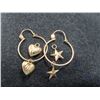 Image 1 : 10K Yellow Gold interchangeable earrings
