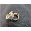 Image 1 : 10 Yellow & White Gold hoop earrings.  Very nice condition.