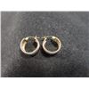 Image 3 : 10 Yellow & White Gold hoop earrings.  Very nice condition.
